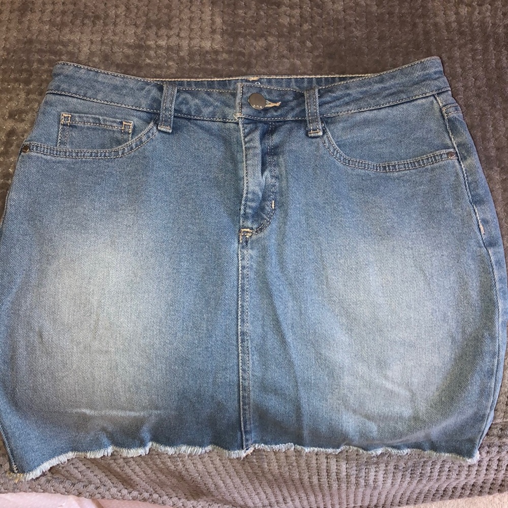 Jean skirt